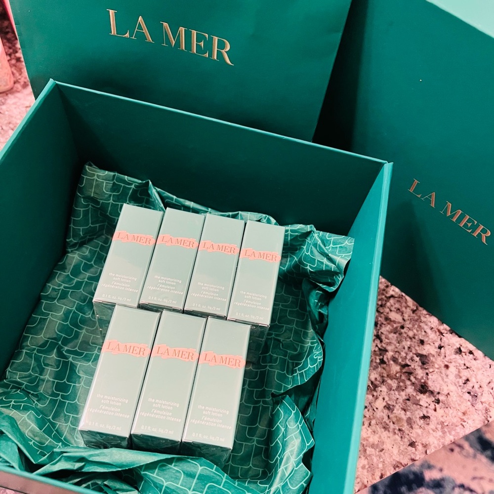 (Pack of 24）La Mer The Moisturizing Soft Lotion  0.1oz/3ml New